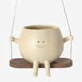 Smiley Face Plant Pot – resin, three seat designs, indoor or covered outdoor
