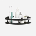 Corner Shower Shelf – wall mounted, guard rail, single or double tier