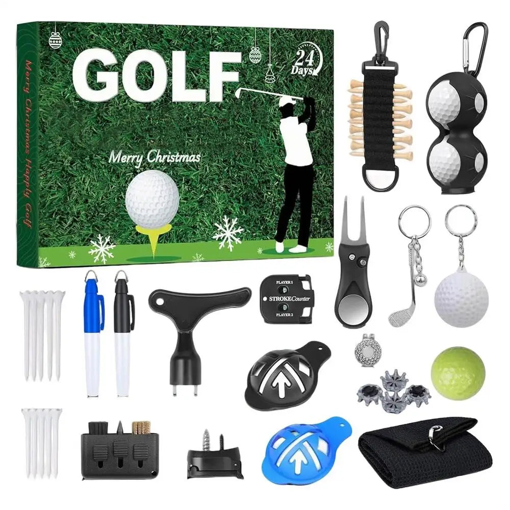 Golf Advent Calendar – 24 accessories for the range and the course