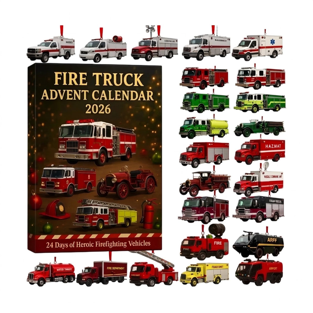 Fire Engine Advent Calendar – 24 rescue vehicles, ladders and ambulances