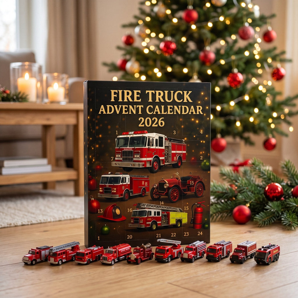 Fire Engine Advent Calendar – 24 rescue vehicles, ladders and ambulances