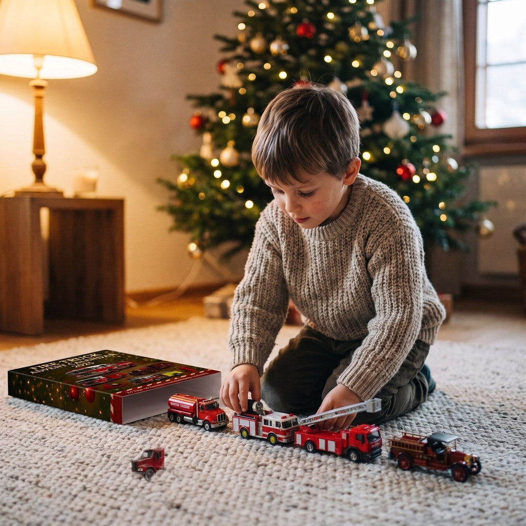 Fire Engine Advent Calendar – 24 rescue vehicles, ladders and ambulances