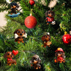 Dachshund Advent Calendar – 24 acrylic hanging ornaments