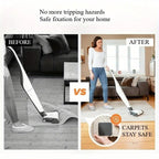 Anti-Slip Rug Grippers – set of 4, washable and reusable