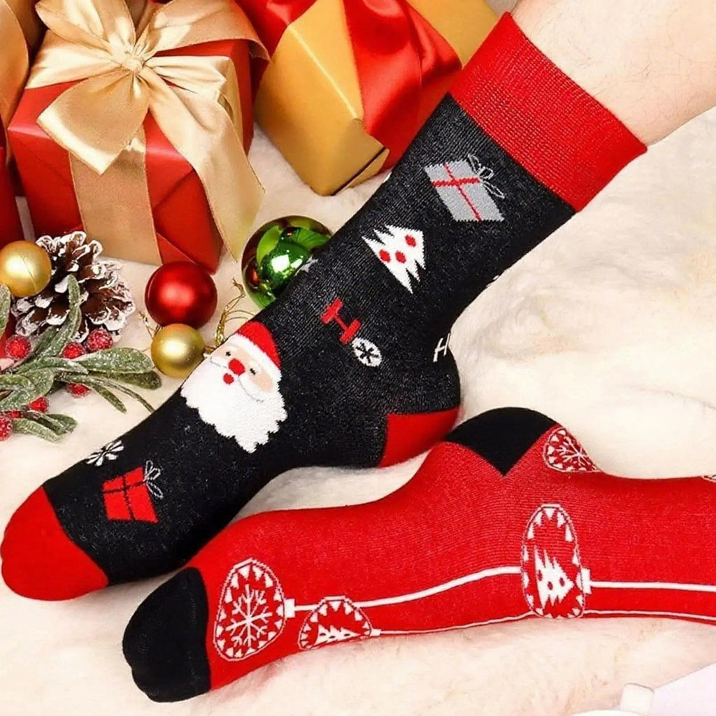 Christmas Socks Advent Calendar – 24 pairs in festive patterns
