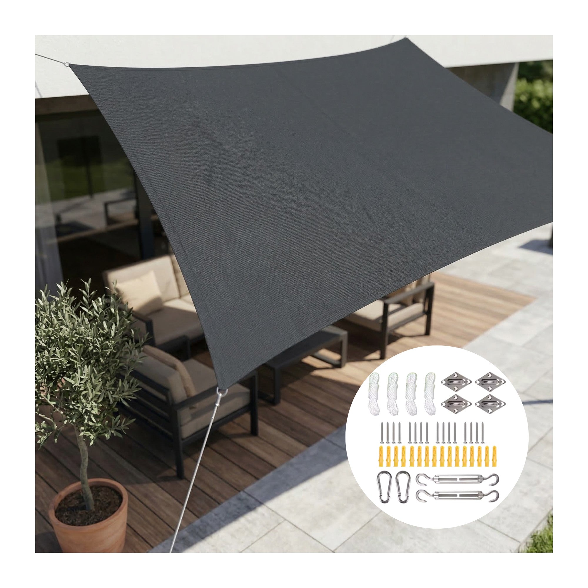 Rectangular Shade Sail