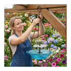 Hanging Solar Bird Bath