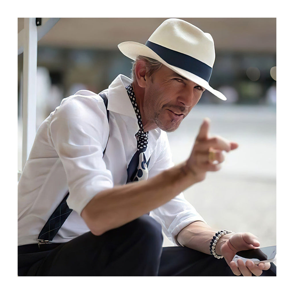 Woven Straw Fedora
