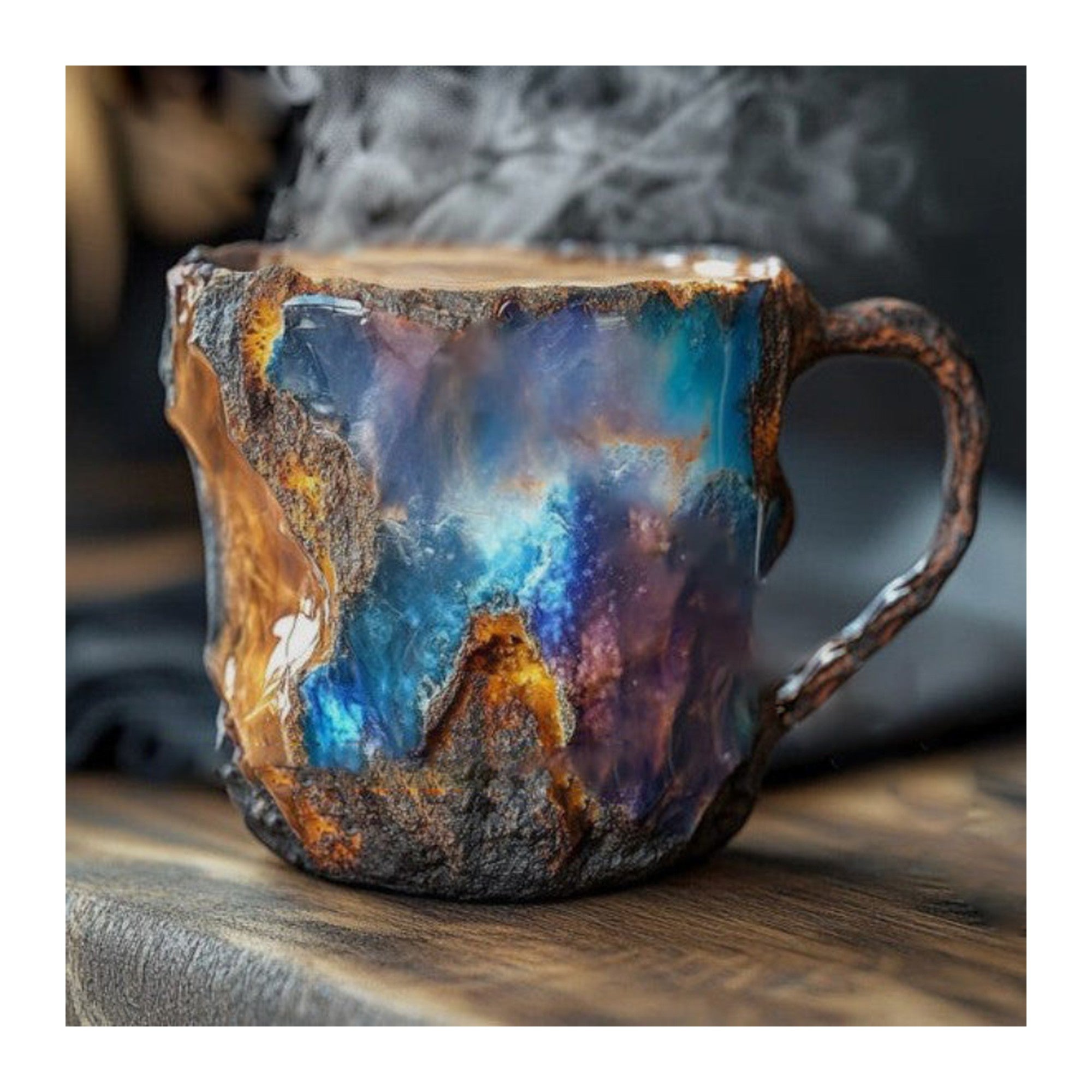 Faceted Mineral Mug