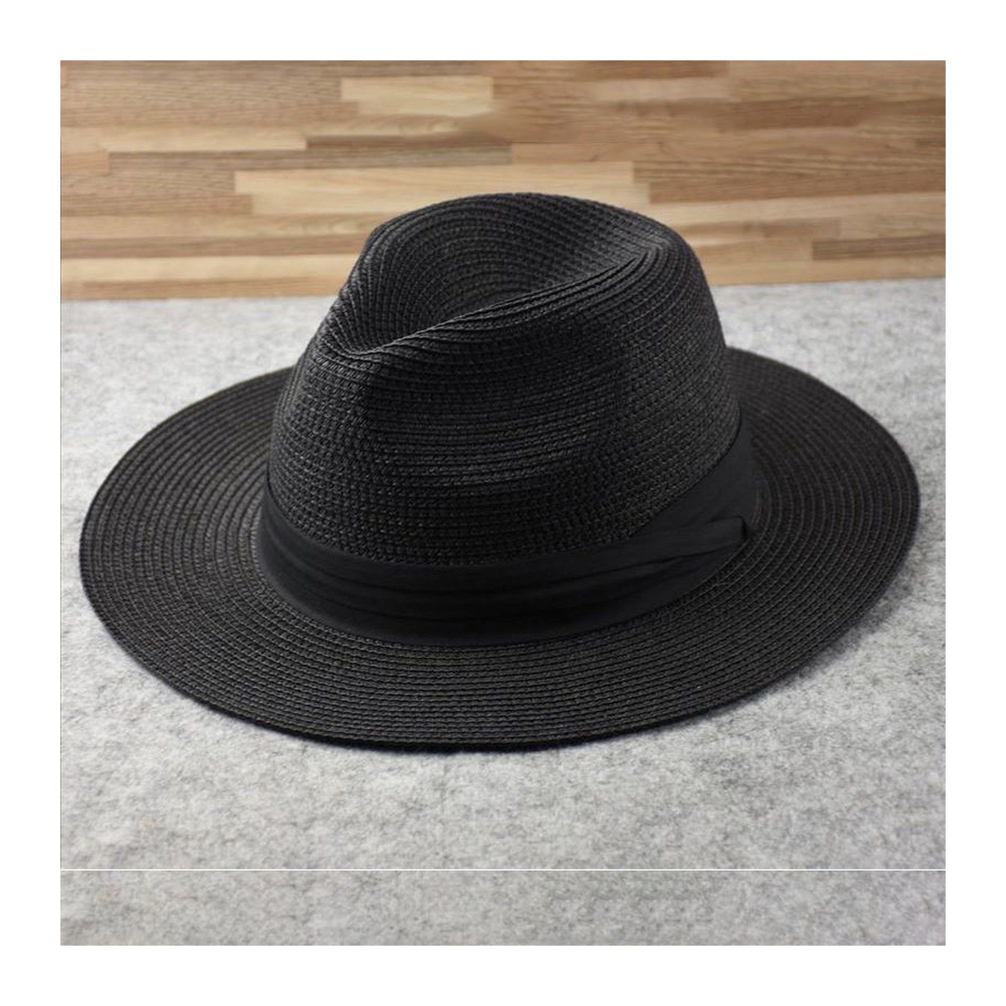 Woven Straw Fedora