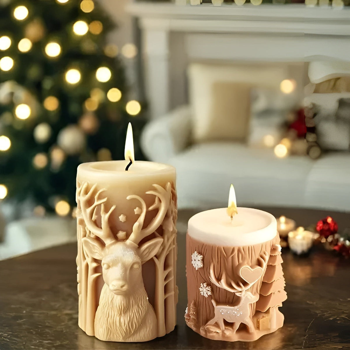 3D Silicone Candle Mould