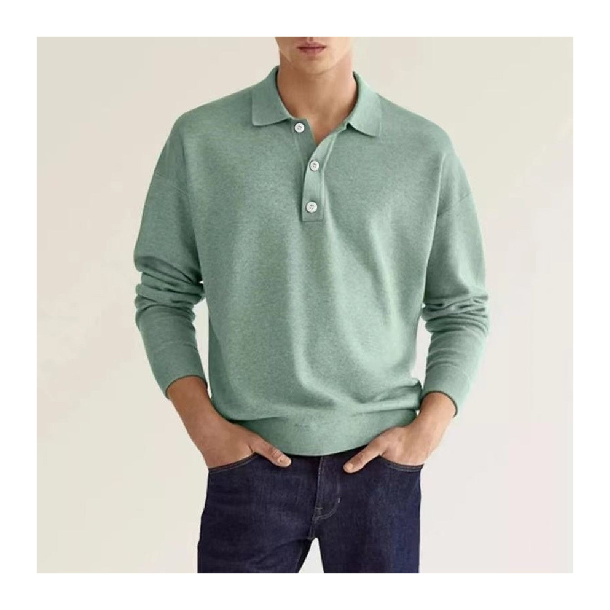 Men's Knitted Polo