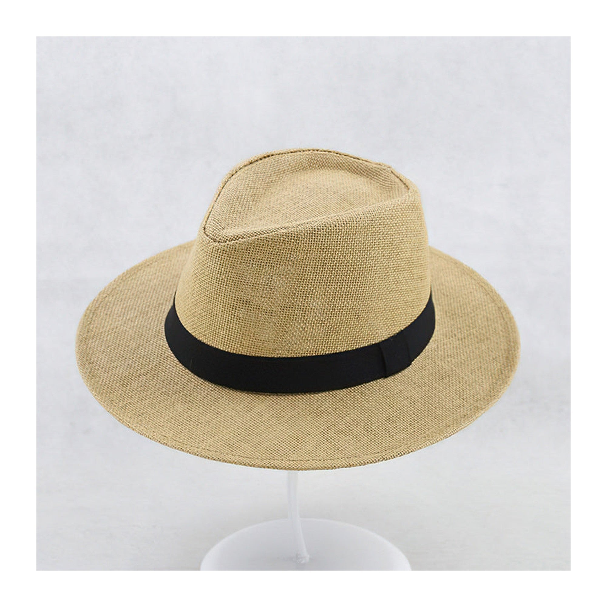Woven Straw Fedora