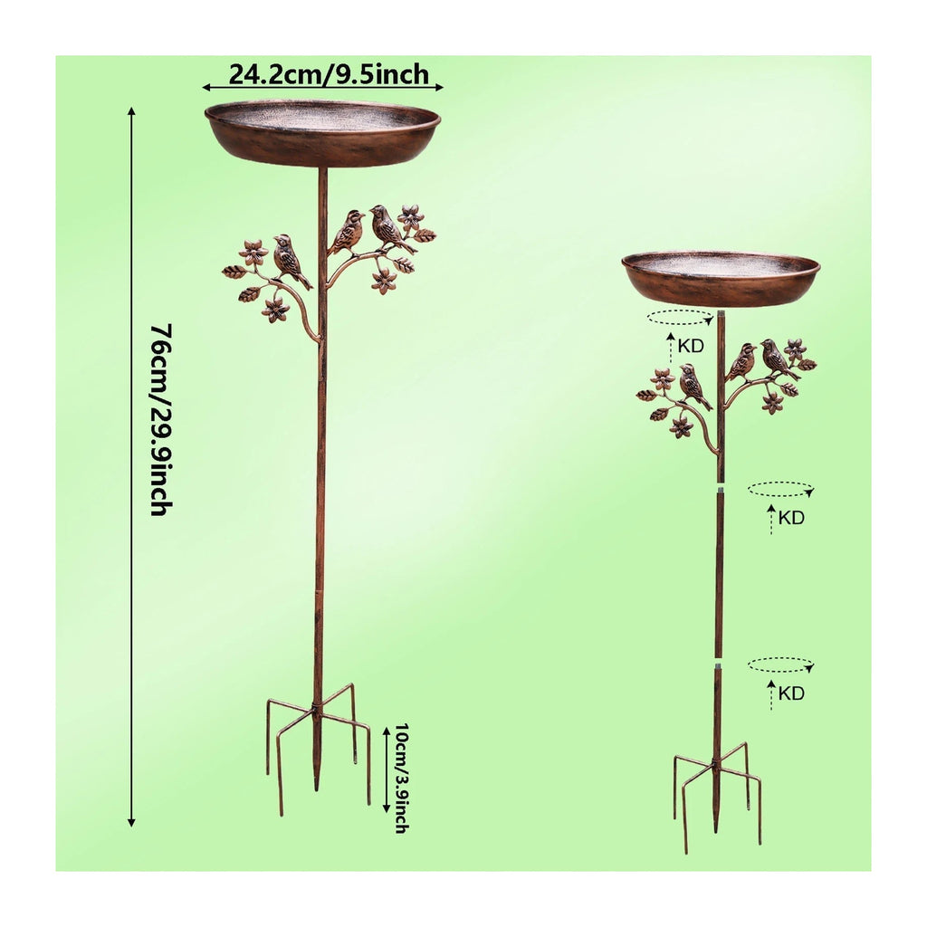 Standing Bird Bath