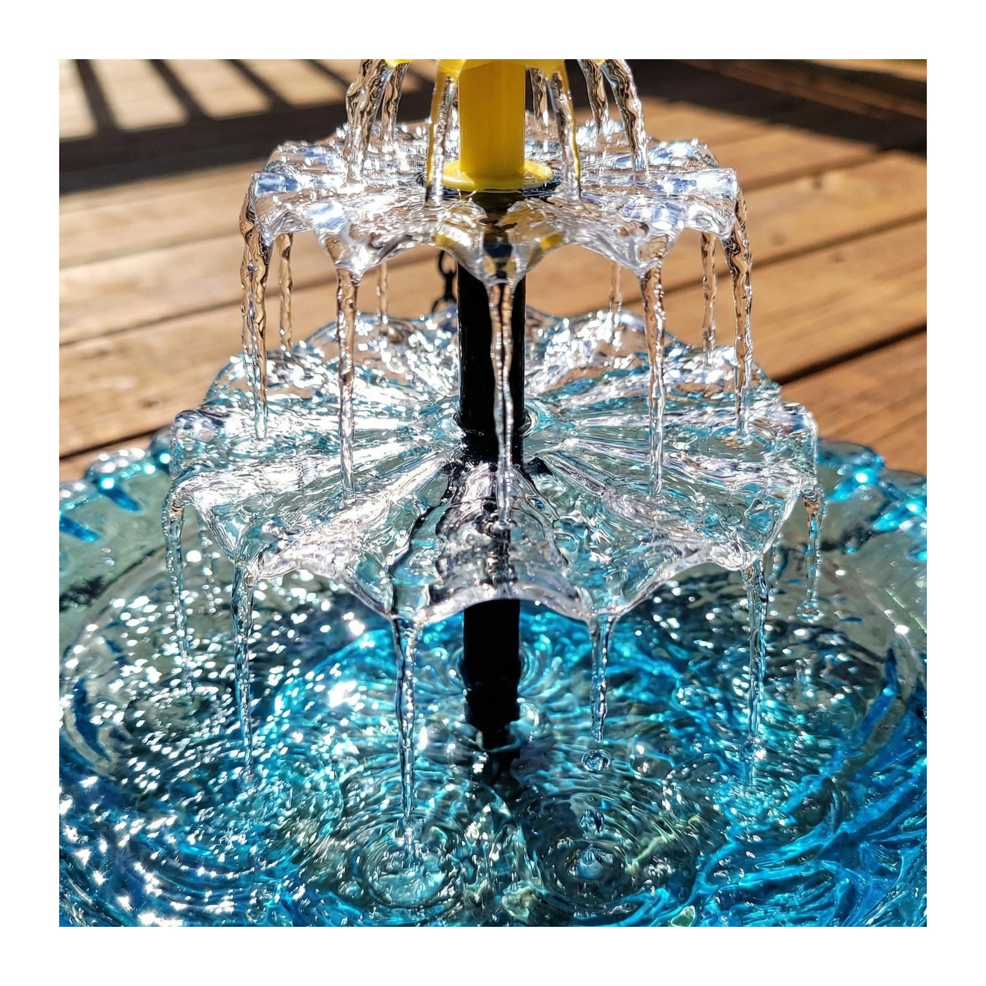 Hanging Solar Bird Bath