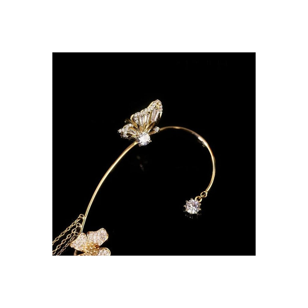 Butterfly Tassel Earrings