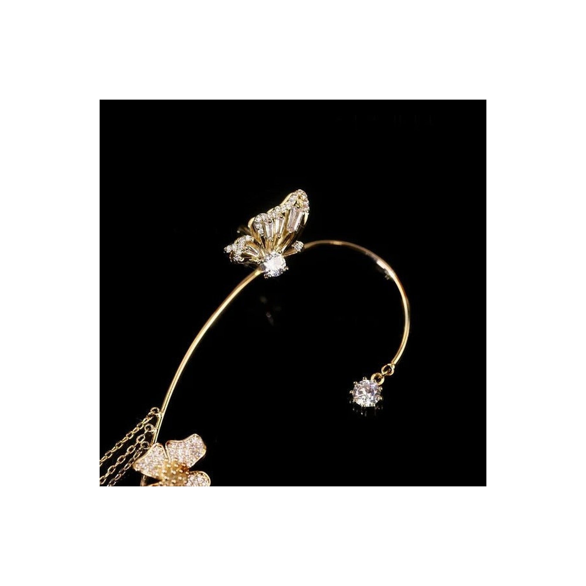 Butterfly Tassel Earrings