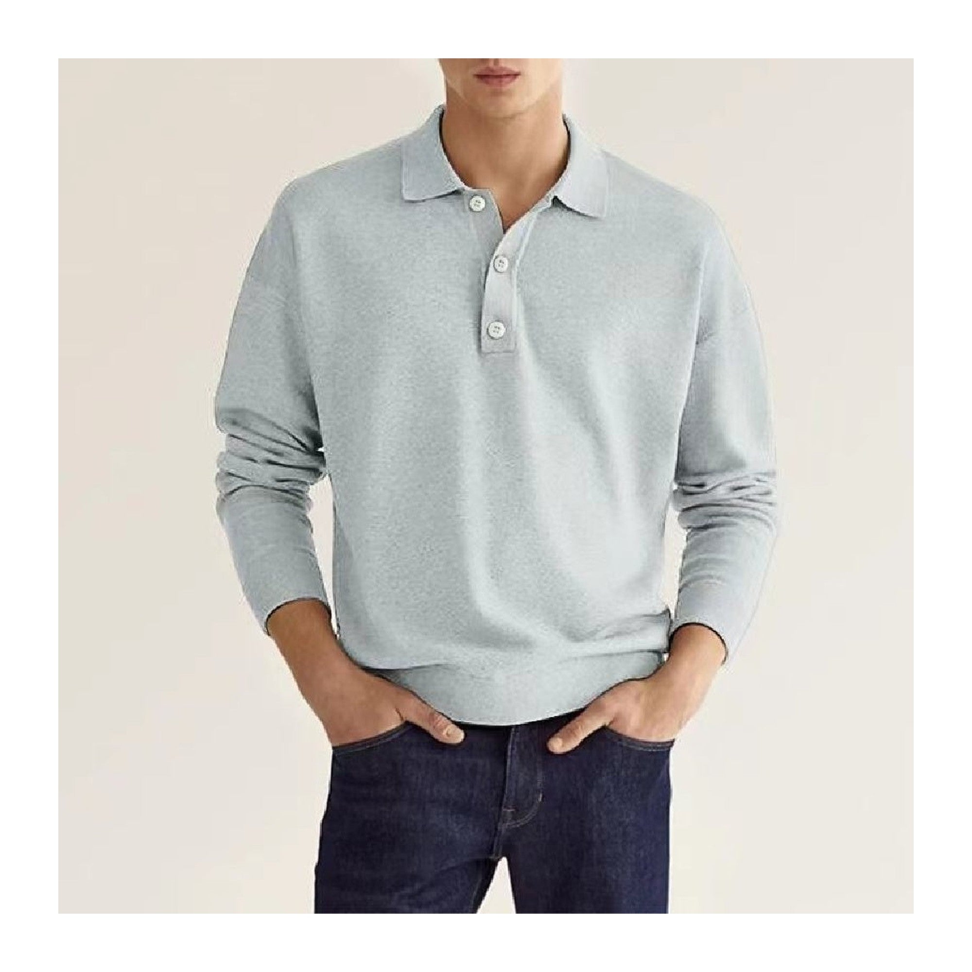 Men's Knitted Polo