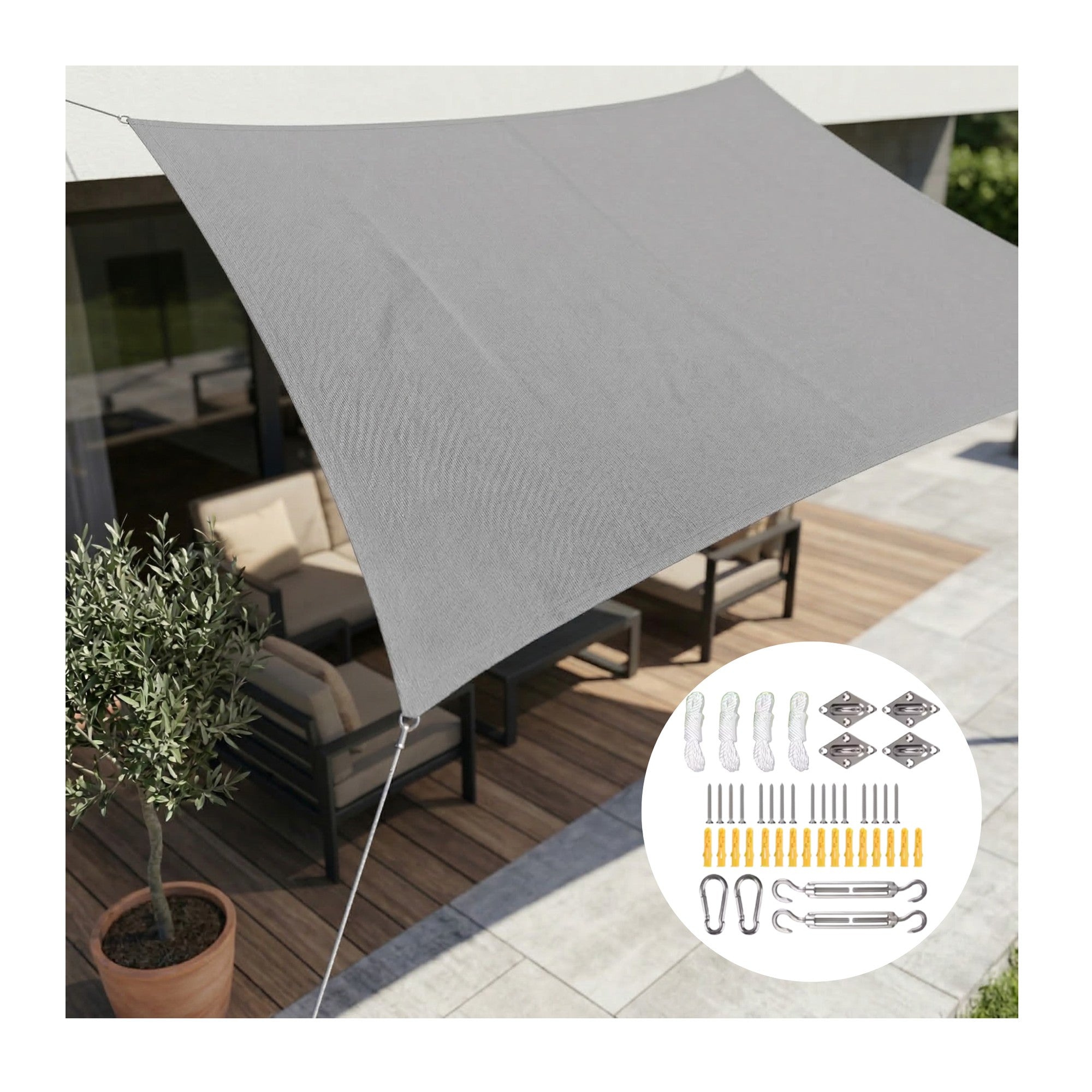 Rectangular Shade Sail