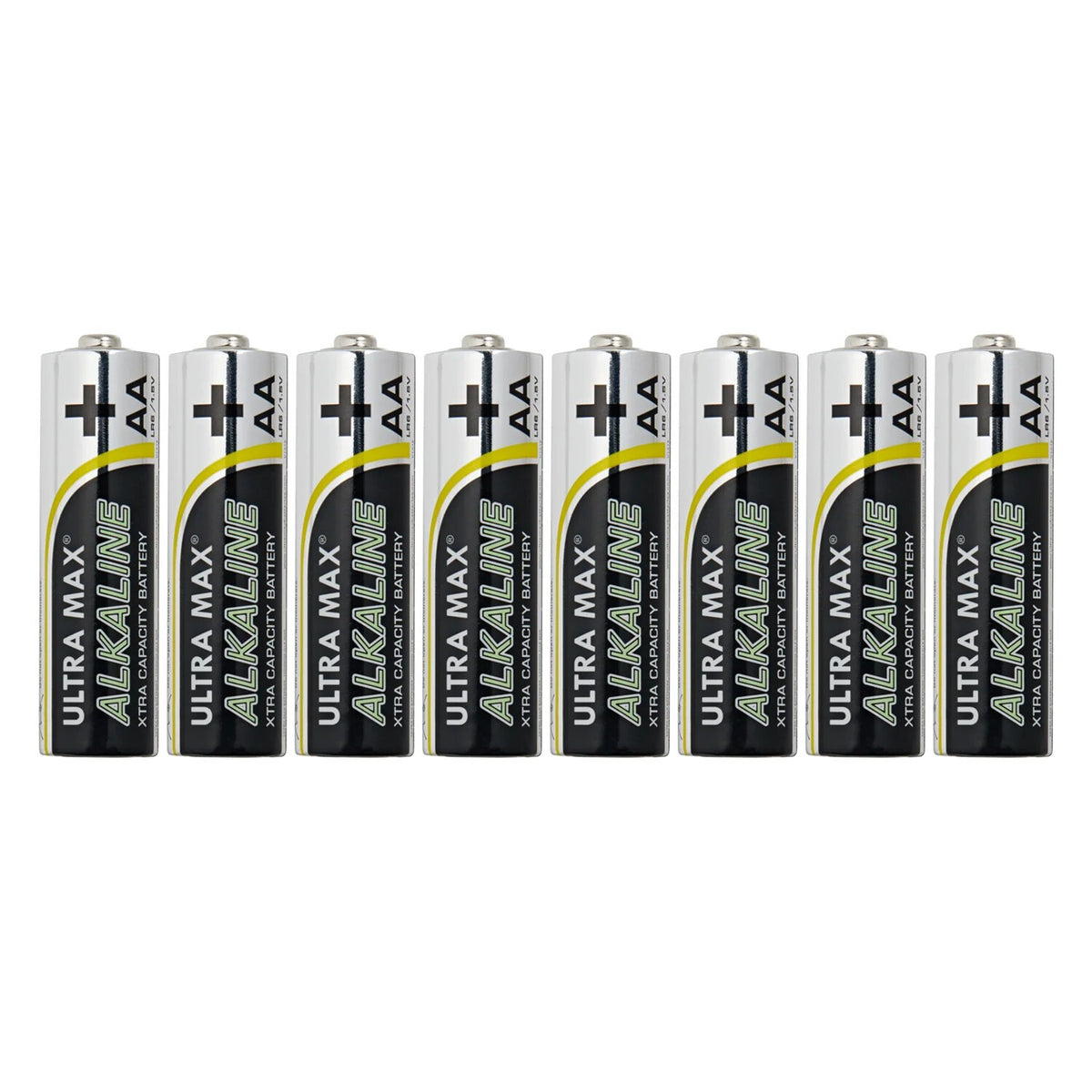 AA Alkaline Batteries – eight-pack, reliable everyday household use