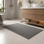 Absorbent Door Mat – woven texture, non-slip backing, machine washable
