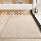 Absorbent Door Mat – woven texture, non-slip backing, machine washable