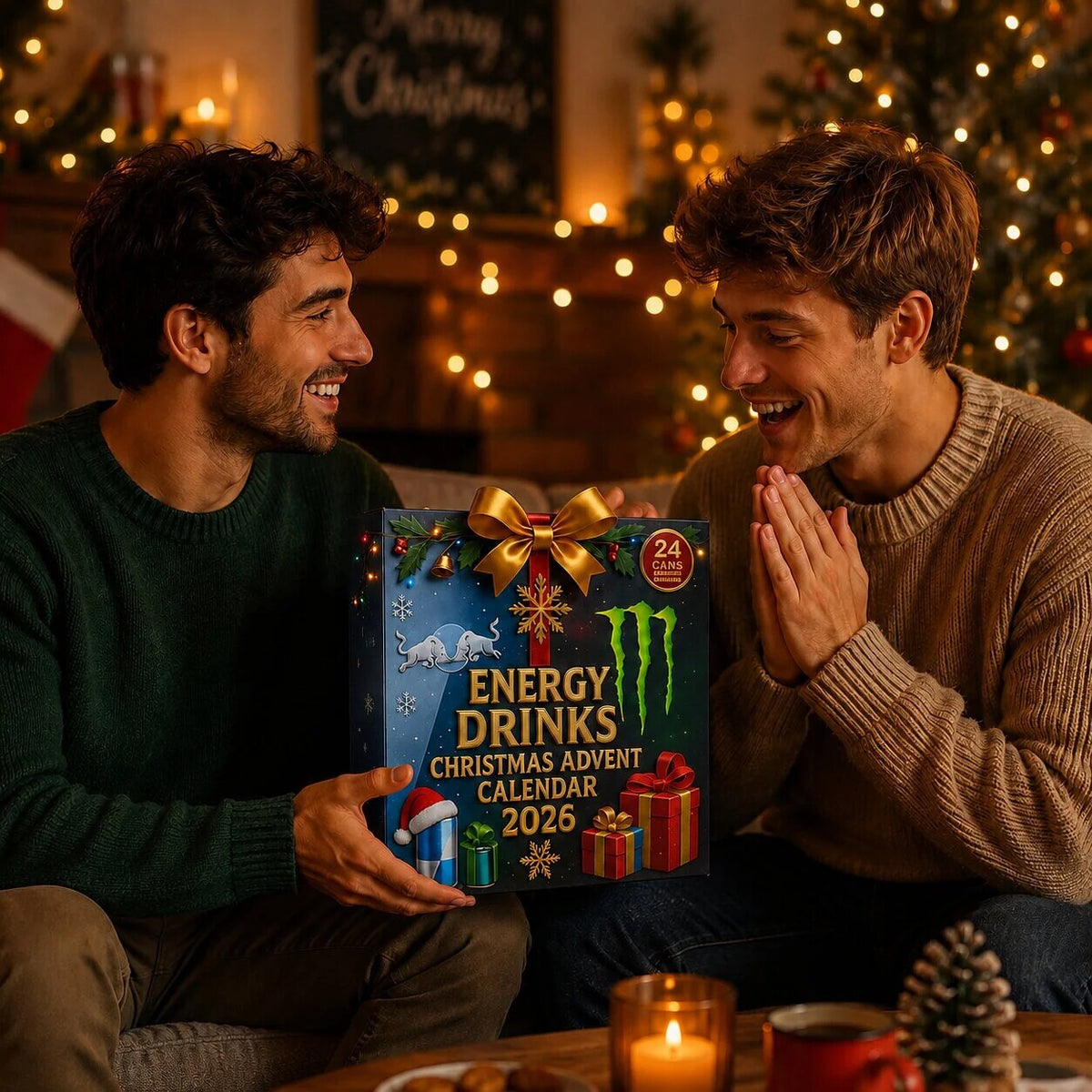 Advent Calendar 2026 – energy drink designs, 24-day countdown