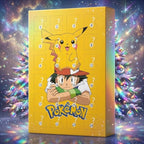 Pokémon Advent Calendar – 24 compartments, 3D figures, Christmas countdown