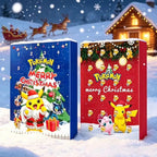 Pokémon Advent Calendar – 24 compartments, 3D figures, Christmas countdown