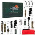 Survival Advent Calendar – 24 outdoor tools, weather-resistant, portable