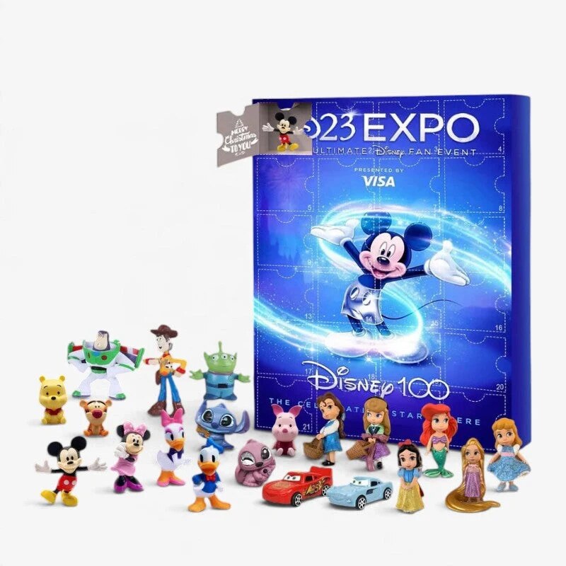 Disney Advent Calendar – 24 plastic figures, Christmas countdown