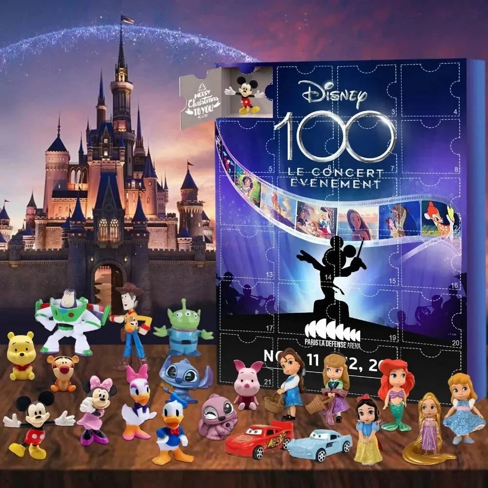 Disney Advent Calendar – 24 plastic figures, Christmas countdown