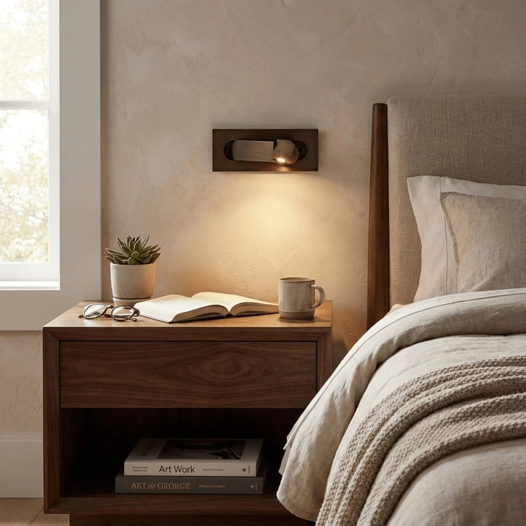 Aluminium Wall Light – compact modern design, six finishes