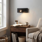 Aluminium Wall Light – compact modern design, six finishes