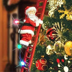 Animated Climbing Santa – moving decoration, musical, tree or wall
