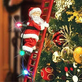 Animated Climbing Santa – moving decoration, musical, tree or wall