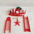 Animated Climbing Santa – moving decoration, musical, tree or wall