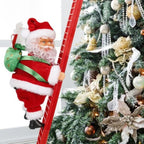 Animated Climbing Santa – moving decoration, musical, tree or wall