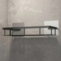 Bathroom Storage Shelf – adhesive mounting, stainless steel, Nordic style