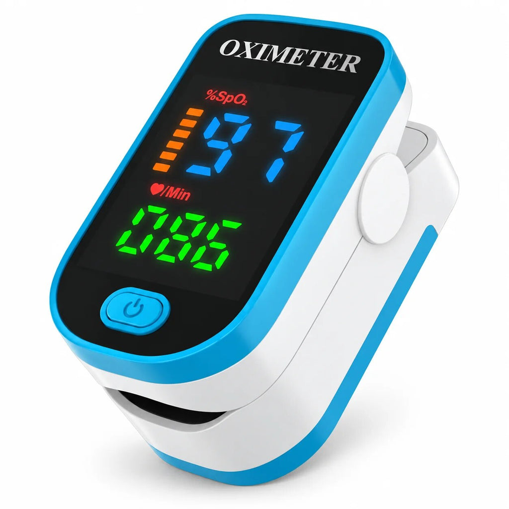 Blood Glucose Monitor – portable LED display, painless readings