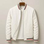 Bomber Jacket – ribbed collar, relaxed fit, casual layering