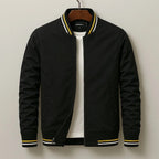 Bomber Jacket – ribbed collar, relaxed fit, casual layering