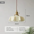 Brass Pendant Ceiling Light – warm glow, suits classical interiors