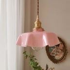 Brass Pendant Ceiling Light – warm glow, suits classical interiors