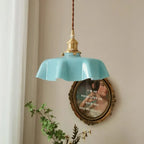 Brass Pendant Ceiling Light – warm glow, suits classical interiors