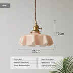 Brass Pendant Ceiling Light – warm glow, suits classical interiors