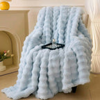 Bubble Faux Fur Throw