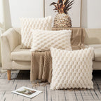 Bubble Plush Cushion Cover