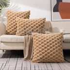 Bubble Plush Cushion Cover