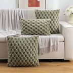 Bubble Plush Cushion Cover